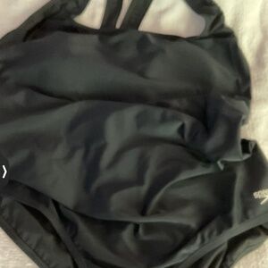 Women’s Black Speedo Swimsuit Size 20 Brand New Without Tags